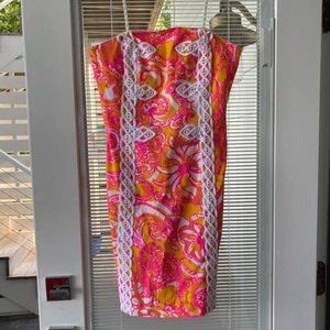 Lilly Pulitzer strapless dress